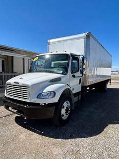Freightliner M2 106 26 ft Box Truck - 240HP, 9 Speed Automatic, Roll up Door, Liftgate