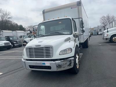 Freightliner M2 106 24 ft Box Truck - 240HP, 9 Speed Automatic, Roll up Door, Liftgate