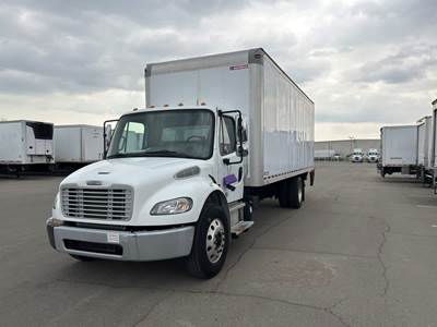 Freightliner M2 106 24 ft Box Truck - 240HP, 9 Speed Automatic, Roll up Door, Liftgate