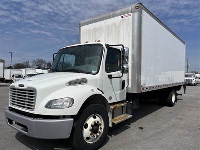 Freightliner M2 106 24 ft Box Truck - 240HP, 9 Speed Automatic, Roll up Door, Liftgate