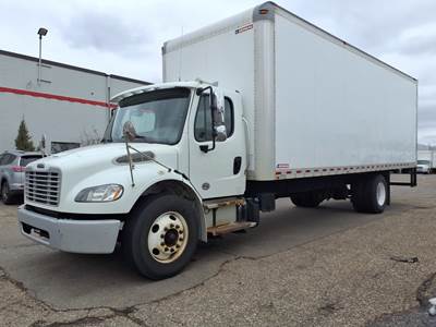 Freightliner M2 106 26 ft Box Truck - 240HP, 6 Speed Automatic, Roll up Door