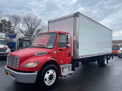 Freightliner M2 106 24 ft Box Truck - 280HP, 9 Speed Automatic, Roll up Door, Liftgate
