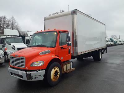 Freightliner M2 106 24 ft Box Truck - 280HP, 6 Speed Automatic, Roll up Door, Liftgate