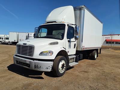 Freightliner M2 106 18 ft Box Truck - 240HP, 6 Speed Automatic, Roll up Door
