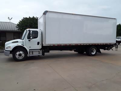 Freightliner M2 106 26 ft Box Truck - 240HP, 9 Speed Automatic, Roll up Door, Liftgate