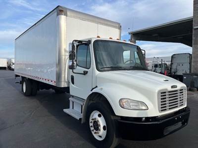 Freightliner M2 106 26 ft Box Truck - 240HP, 6 Speed Automatic, Roll up Door, Liftgate