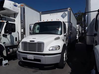 Freightliner M2 106 18 ft Box Truck - 240HP, 9 Speed Automatic, Roll up Door