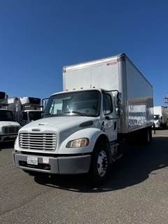 Freightliner M2 106 24 ft Box Truck - 240HP, 5 Speed Automatic, Roll up Door, Liftgate