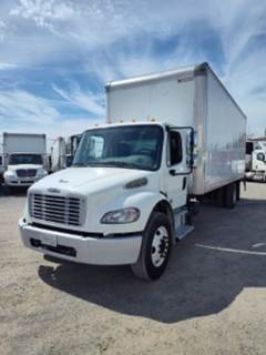 Freightliner M2 106 24 ft Box Truck - 240HP, 5 Speed Automatic, Roll up Door, Liftgate