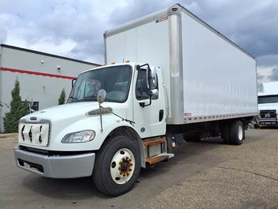 Freightliner M2 106 26 ft Box Truck - 260HP, 6 Speed Automatic, Roll up Door, Liftgate