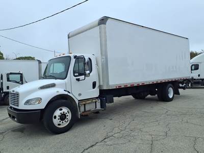 Freightliner M2 106 26 ft Box Truck - 240HP, 9 Speed Automatic, Roll up Door, Liftgate