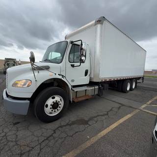 Freightliner M2 106 26 ft Box Truck - 300HP, 6 Speed Automatic, Roll up Door, Liftgate
