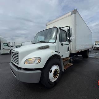 Freightliner M2 106 26 ft Box Truck - 240HP, 9 Speed Automatic, Roll up Door