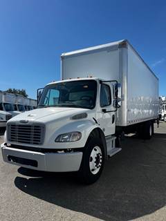 Freightliner M2 106 26 ft Box Truck - 240HP, 9 Speed Automatic, Roll up Door, Liftgate