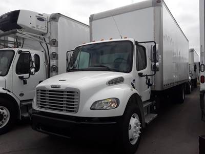 Freightliner M2 106 26 ft Box Truck - 280HP, 9 Speed Automatic, Roll up Door, Liftgate