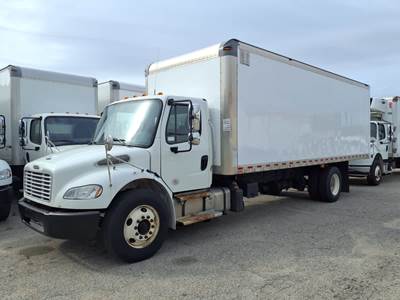 Freightliner M2 106 24 ft Box Truck - 240HP, 6 Speed Automatic, Roll up Door