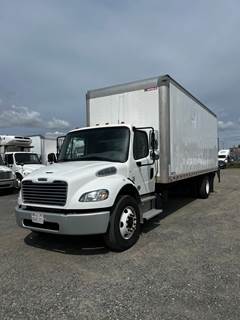 Freightliner M2 106 24 ft Box Truck - 240HP, 5 Speed Automatic, Roll up Door, Liftgate