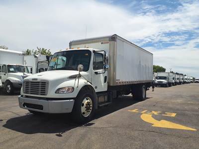 Freightliner M2 106 22 ft Box Truck - 240HP, 6 Speed Automatic, Roll up Door, Liftgate