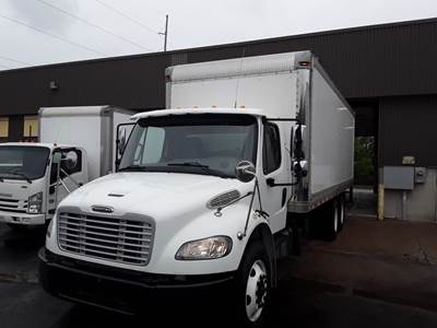 Freightliner M2 106 24 ft Box Truck - 325HP, 6 Speed Automatic, Roll up Door
