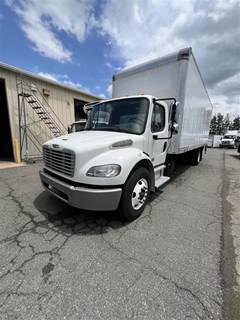 Freightliner M2 106 26 ft Box Truck - 230HP, 9 Speed Automatic, Roll up Door, Liftgate