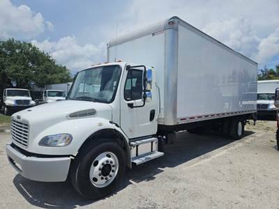 Freightliner M2 106 26 ft Box Truck - 280HP, 9 Speed Automatic, Roll up Door, Liftgate