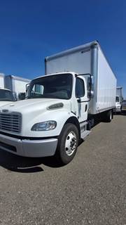 Freightliner M2 106 24 ft Box Truck - 240HP, 5 Speed Automatic, Roll up Door, Liftgate