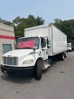 Freightliner M2 106 24 ft Box Truck - 240HP, 9 Speed Automatic, Roll up Door, Liftgate