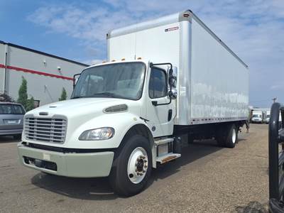 Freightliner M2 106 26 ft Box Truck - 240HP, 9 Speed Automatic, Roll up Door, Liftgate