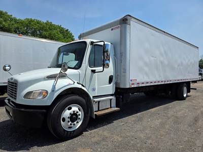 Freightliner M2 106 28 ft Box Truck - 280HP, 5 Speed Automatic, Tri-Fold Door, Liftgate