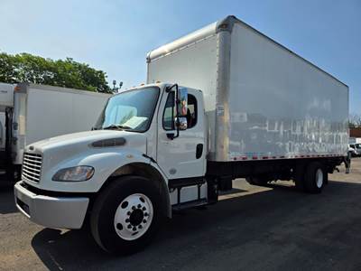 Freightliner M2 106 26 ft Box Truck - 240HP, 9 Speed Automatic, Roll up Door, Liftgate