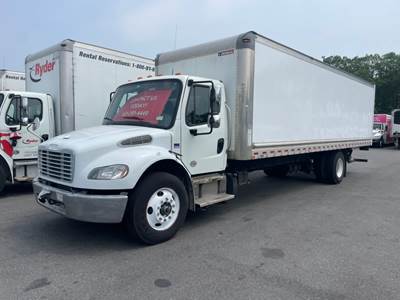 Freightliner M2 106 28 ft Box Truck - 240HP, 6 Speed Automatic, Liftgate