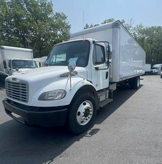 Freightliner M2 106 27 ft Box Truck - 240HP, 9 Speed Automatic, Roll up Door, Liftgate