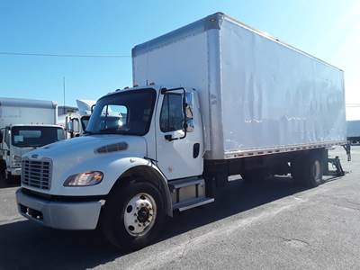 Freightliner M2 106 26 ft Box Truck - 240HP, 6 Speed Automatic, Swing Door, Liftgate