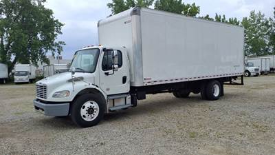 Freightliner M2 106 26 ft Box Truck - 240HP, 6 Speed Automatic, Swing Door