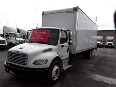 Freightliner M2 106 26 ft Box Truck - 230HP, 6 Speed Automatic, Roll up Door, Liftgate