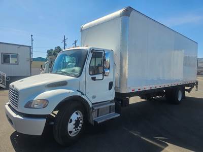 Freightliner M2 106 26 ft Box Truck - 240HP, 9 Speed Automatic, Roll up Door, Liftgate