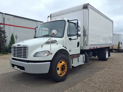 Freightliner M2 106 18 ft Box Truck - 260HP, 6 Speed Automatic, Roll up Door