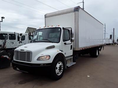 Freightliner M2 106 26 ft Box Truck - 240HP, 9 Speed Automatic, Roll up Door, Liftgate