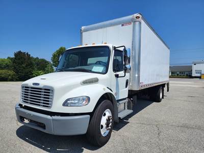 Freightliner M2 106 24 ft Box Truck - 240HP, 9 Speed Automatic, Roll up Door, Liftgate