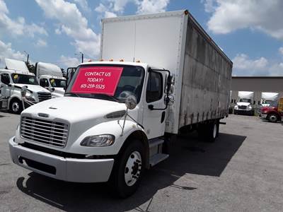 Freightliner M2 106 26 ft Box Truck - 280HP, 6 Speed Automatic, Roll up Door