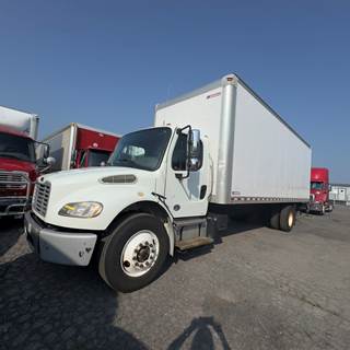 Freightliner M2 106 26 ft Box Truck - 240HP, 9 Speed Automatic, Roll up Door, Liftgate