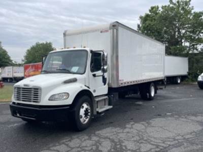 Freightliner M2 106 24 ft Box Truck - 240HP, 9 Speed Automatic, Roll up Door, Liftgate