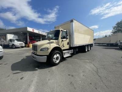 Freightliner M2 106 24 ft Box Truck - 350HP, 6 Speed Automatic, Roll up Door, Liftgate