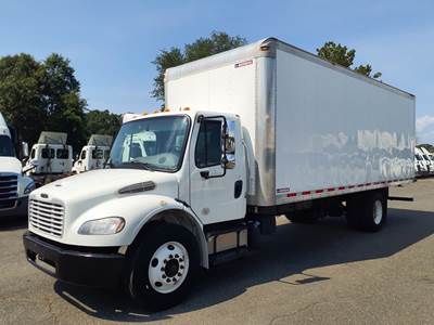 Freightliner M2 106 24 ft Box Truck - 240HP, 9 Speed Automatic, Roll up Door