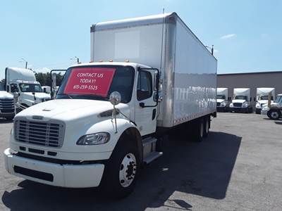 Freightliner M2 106 26 ft Box Truck - 300HP, 6 Speed Automatic, Roll up Door, Liftgate