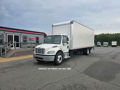 Freightliner M2 106 26 ft Box Truck - 240HP, 9 Speed Automatic, Roll up Door, Liftgate