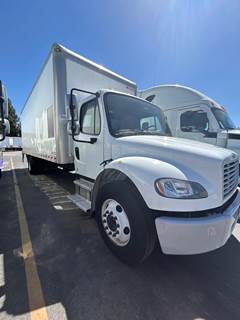 Freightliner M2 106 26 ft Box Truck - 280HP, 6 Speed Automatic, Roll up Door, Liftgate