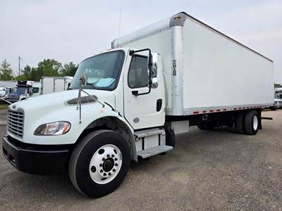 Freightliner M2 106 26 ft Box Truck - 280HP, 6 Speed Automatic, Tri-Fold Door, Liftgate