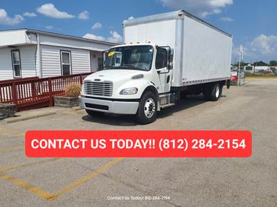 Freightliner M2 106 24 ft Box Truck - 240HP, 9 Speed Automatic, Roll up Door, Liftgate