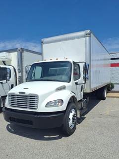 Freightliner M2 106 26 ft Box Truck - 230HP, 9 Speed Automatic, Roll up Door, Liftgate